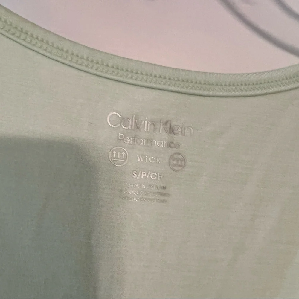 Calvin Klein Women's Mint Green Performance Athletic Dress NWOT S #2100 - Picture 8 of 9